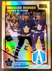 2020-21 UD O-Pee-Chee OPC Platinum Marquee Rookies Rainbow 162 Timothy Liljegren